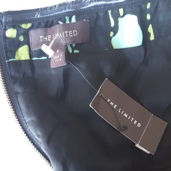 NWT THE LIMITED Ruffle Strapless Belted Dress SZ 2 - Picture 4 of 5